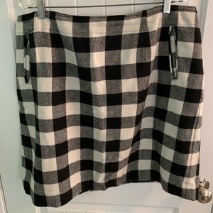 Talbots Woman Buffalo check skirt